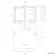 Olivia Black Framed Illuminated LED Mirror Cabinet 710x1000mm
