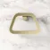 Eloise Brushed Brass Towel Ring
