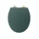 Hudson Traditional Midnight Green Wooden Soft Close Seat with Brushed Brass Hinges