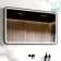 Olivia Black Framed Illuminated LED Mirror 600x1000mm