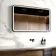 Olivia Black Framed Illuminated LED Mirror 600x1000mm