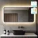 Mila Black Framed Backlit llluminated LED Mirror 600x1200mm