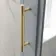 Dove Grey Mirror Cabinet 700x500mm - Brass Knurled Handles