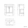 Bermuda Cashmere Pink Basin Vanity 600mm