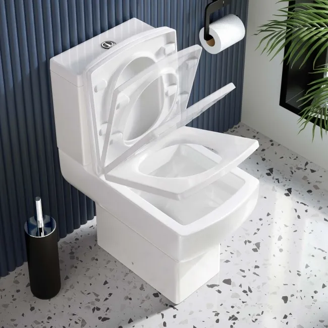 Portland Quick Release Premium Soft Close Slim Toilet Seat