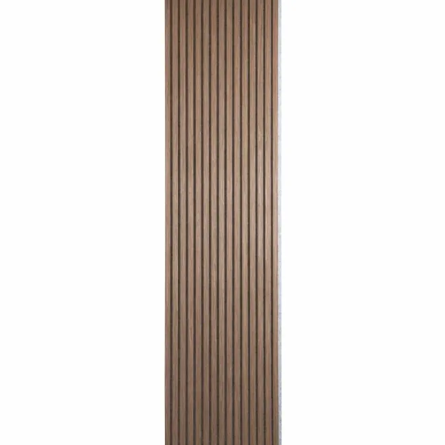 Trepanel® Smoked Oak on Grey Felt Acoustic Wood Wall Panels