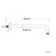 400mm Essential Wall Mounted Shower Arm
