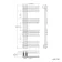 Madrid Anthracite Designer Heated Towel Rail 1200x450mm