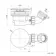 London Gunmetal Grey Standard 90mm Shower Tray Waste