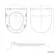 Orlando Quick Release Premium Soft Close Slim Toilet Seat