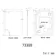 Mila Black Framed Backlit llluminated LED Mirror 700x500mm