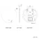 Kay Round Illuminated LED Mirror With BLUETOOTH Speaker 600mm