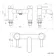 Trent Gunmetal Grey Basin & Bath Mixer Tap Set