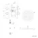 Ballina Premium Ceiling Matt Black Round Thermostatic Shower Set - 300mm Head