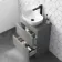Trent Stone Grey Drawer 600mm - Excludes Counter Top Basin