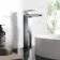Avon Chrome Waterfall High Rise Basin Mixer Tap
