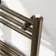 Barcelona Antique Gold Straight Heated Towel Rail 800x500mm