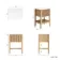 Maru Oak Wood Grain Vanity Cabinet 600mm with Matt White Stone Top - Basin Not Included