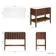 Maru Walnut Wood Grain Vanity Cabinet 1000mm with Matt White Stone Top - Basin Not Included