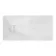 Berlin Rectangular Matt White Slate Effect SMC Composite Shower Tray 1800x800mm