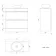 Trent Gloss White Vanity Drawer with Marble Top & Oval Counter Top Basin 800mm