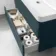 Corsica Inky Blue Basin Drawer Vanity 1000mm