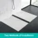 Berlin Rectangular Matt White Slate Effect SMC Composite Shower Tray 1500x900mm