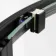 Hamburg Matt Black Easy Clean 8mm Offset Quadrant Shower Enclosure 1000x800mm - Easy Fix Feature
