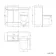 Trent Stone Grey Combination Vanity Basin and Aruba Toilet 1000mm