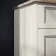 Lucia Chalk White Vanity With Oak Effect Top & Round Counter Top Basin 640mm
