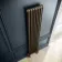 Athens Antique Gold Double Column Vertical Traditional Radiator 1800x380mm