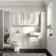 Monaco Chalk White Combination Vanity Basin 1500mm (excludes Pan + Cistern)