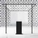 Munich Matt Black Framed 8mm Walk Through Wet Room Shower Glass Panel 1400mm