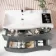 Bali Storm Grey Wall Hung Basin Drawer Vanity 1000mm -left Handed
