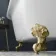 Grosvenor 1700mm Roll Top Bath - Brushed Brass Ball Feet