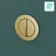 Detroit Brushed Brass Round Push Button for Cable Operated Concealed Cistern - Dia.48mm