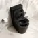 Loma Matt Black Quick Release Premium Soft Close Slim Seat