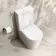 Loma Matt White Quick Release Premium Soft Close Seat