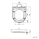 Loma Matt White Quick Release Premium Soft Close Seat