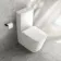 Kent Matt White Quick Release Premium Soft Close Slim Seat