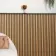 Trepanel® Oak Acoustic Half Wood Wall Panels