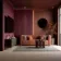 Trepanel® Windsor Wine Red Matt Acoustic Wall Panels
