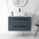 Matt Black Handle for Elba Wall Hung Drawer Vanity 800mm