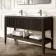 Maru Black Oak Carrara Marble Vanity Unit & Undermount Basin 1400mm