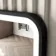 Mila Battery Powered Black Framed Illuminated LED Mirror 700x500mm