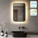 Mila Battery Powered Black Framed Backlit Illuminated LED Mirror 600x400mm