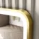 Mila Brushed Brass Battery Powered LED Mirror 600x400mm