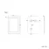 Bella Art Deco Cloakroom Mirror 600x400mm