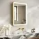 Libby Brushed Brass Illuminated LED Mirror 800x600mm