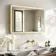 Libby Brushed Brass Illuminated LED Mirror 1026x655mm